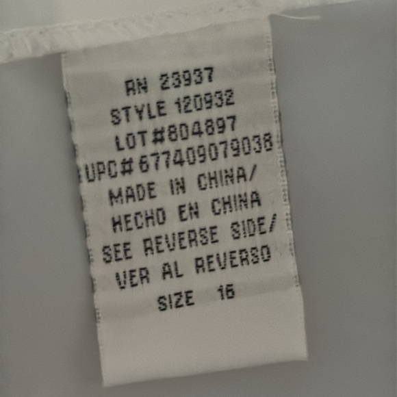 J.R. Notes by Carol Lin black ivory tan embroidered V cleavage full dress Sz 16 - Picture 6 of 9